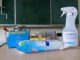 Desinfektionsmittel in einer Schule, über dts Nachrichtenagentur