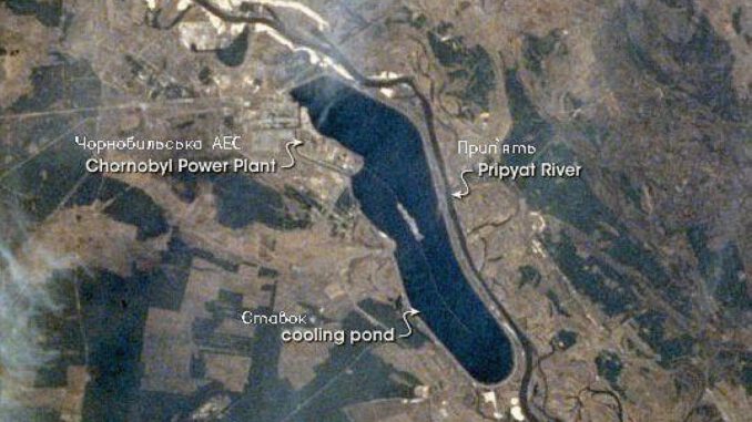 Satellitenbild von Tschernobyl, über dts Nachrichtenagentur