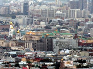 Blick über Moskau mit dem Kreml, über dts Nachrichtenagentur
