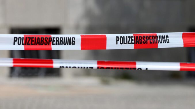 Polizeiabsperrung, über dts Nachrichtenagentur