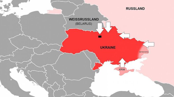 Russische Invasion in der Ukraine, über dts Nachrichtenagentur
